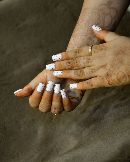 Twinkle touch press-on nails