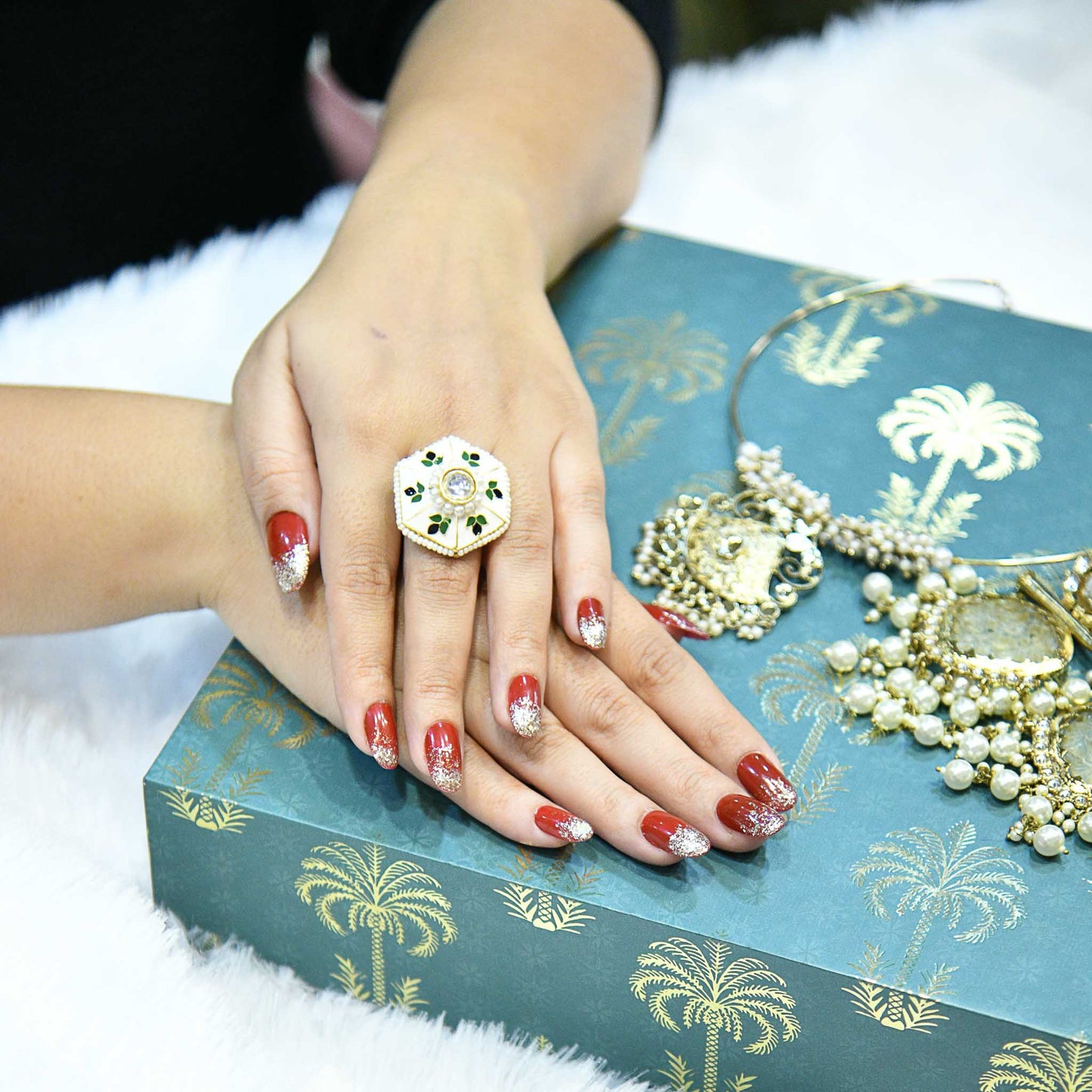 Twinkle Touch Press-On Nails