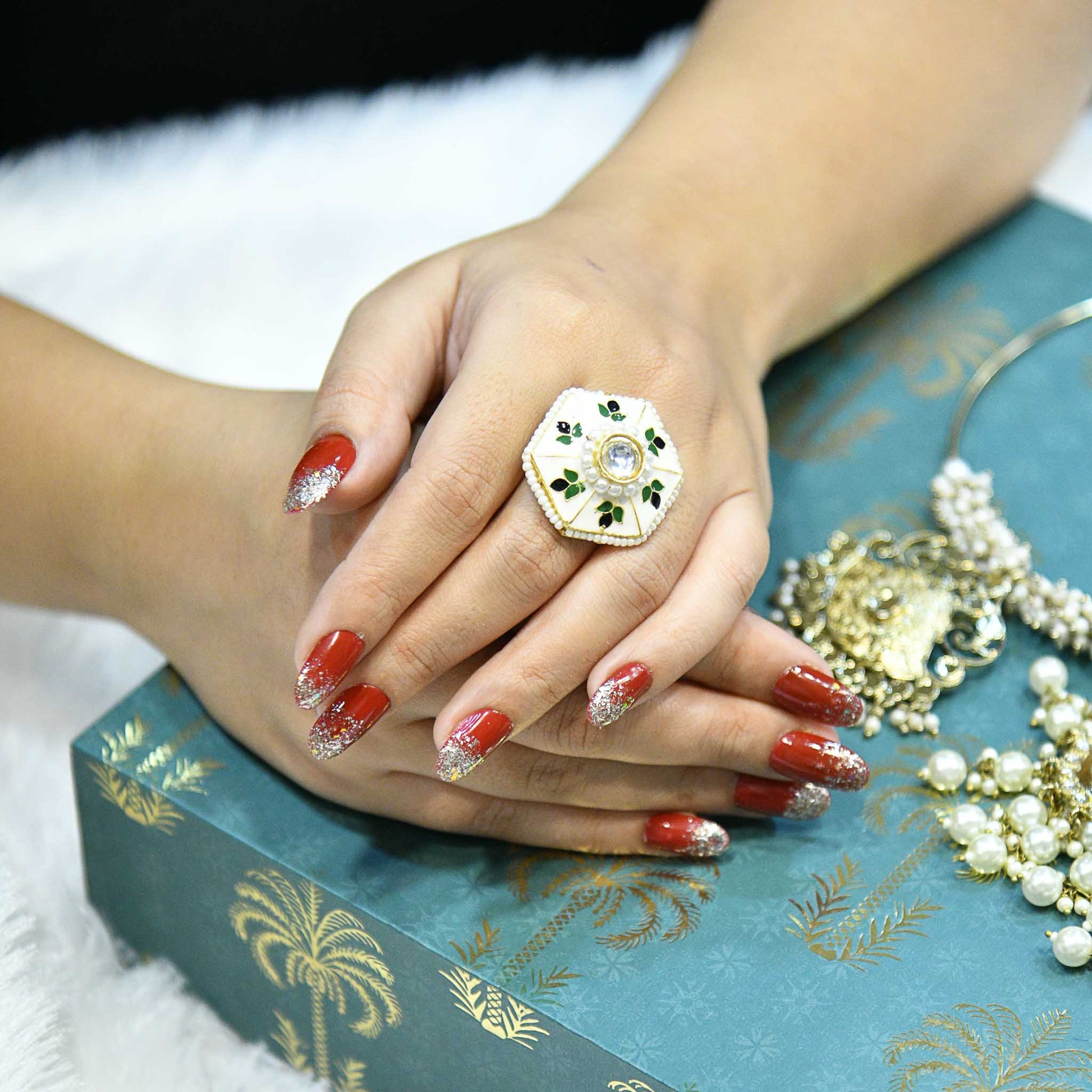 Twinkle Touch Press-On Nails