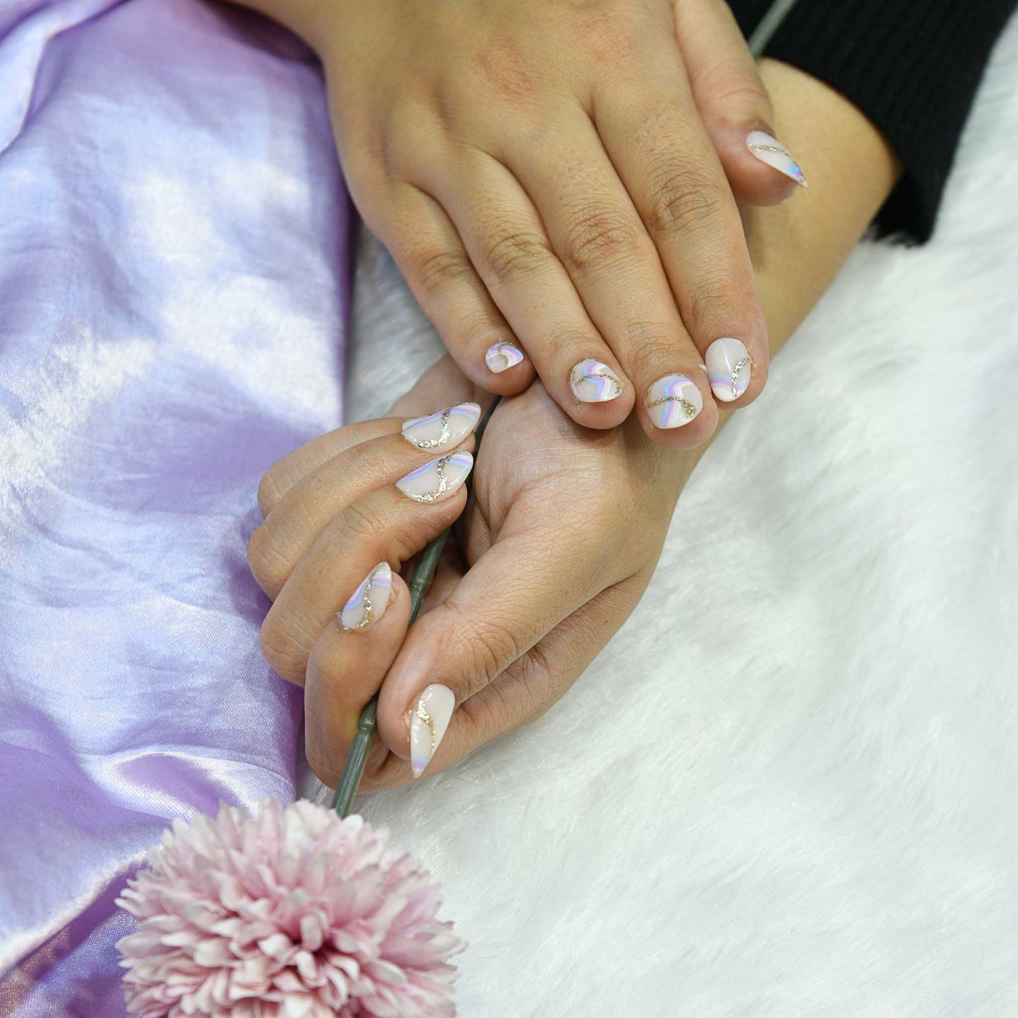 Twinkle Touch Press-On Nails