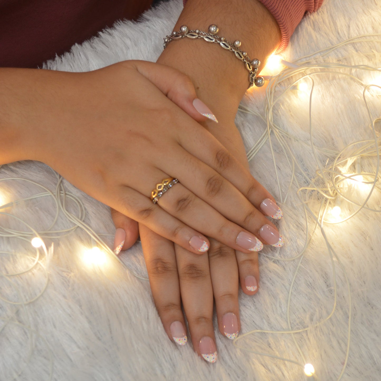 Life Of The Party Silicone Press-On Nails