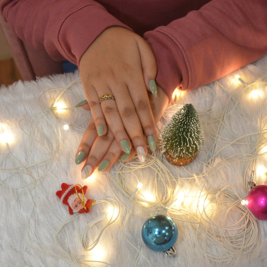 Soothing Hue Silicone Press-On Nails